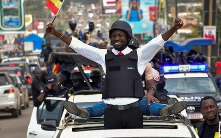 File image of National Unity Platform (NUP) presidential candidate Robert Kyagulanyi, alias Bobi Wine.